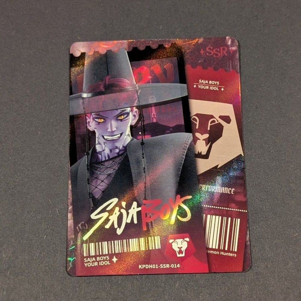 Kayou K-Pop Demon Hunters Abby Saja Boys Your Idol SSR Card KPDH01-SSR-014